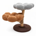 Natural Wood Flower Cat Tree – Cute Flower Cat Beds with Fruitwood Trunk